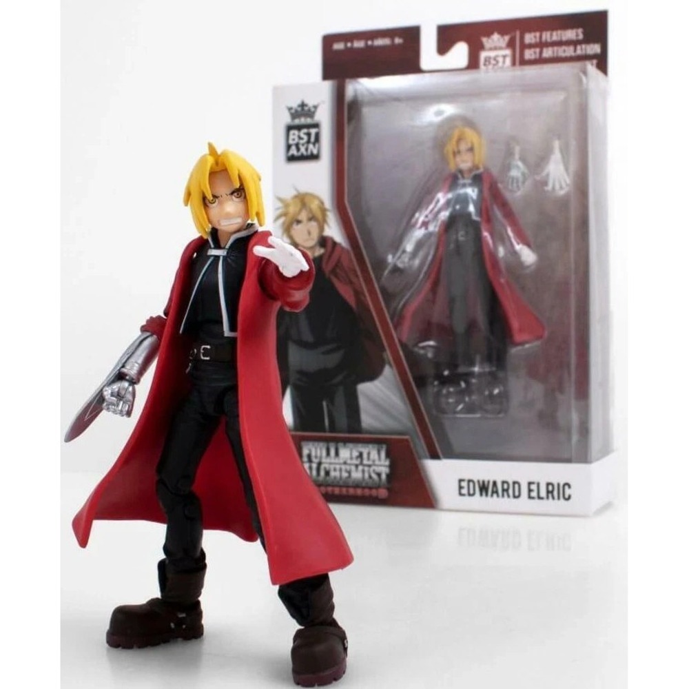 FULLMETAL ALCHEMIST Edward Elric BST AXN 5" Loyal Subject Action Figure NEW